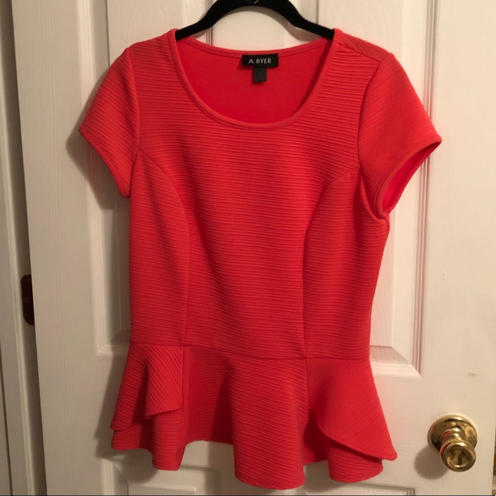 Cute peplum top